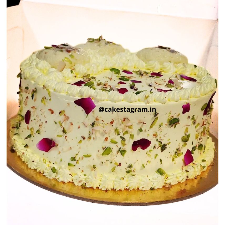 Malai Mahotsav rasmalai cake