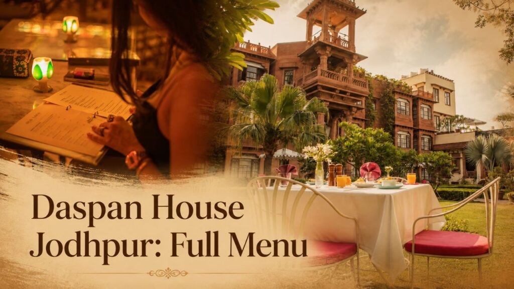 daspan house jodhpur menu